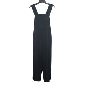 Club Monaco Black Tie Back Square Neck Jumpsuit Size 2
